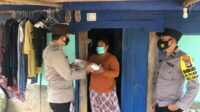Polsek Galang Peduli, Bagikan Sembako Kepada Masyarakat Kecamatan Galang Yang Terdampak Covid-19